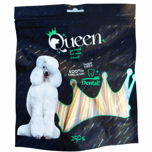 חטיף דנטלי Queen סלסול דנטלי חמוציות 250 גרם