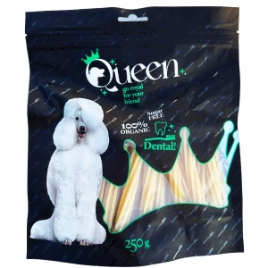 חטיף דנטלי Queen סלסול דנטלי חמוציות 250 גרם
