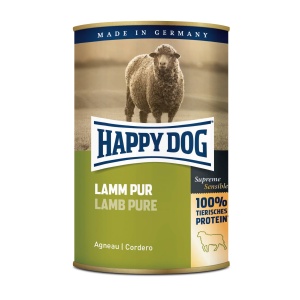 Happy Dog שימורים לכלב בטעם כבש 400 גרם