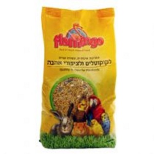 מעורב קוקוטיל וציפורי אהבה ארוז קן התוכי 1 ק"ג