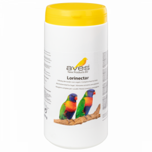 מזון יבש באבקה LORINECTAR לציפורים 0.9 קג מותג AVES