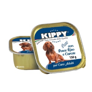 מעדן פטה לכלב דגים קיפי 150 גרם