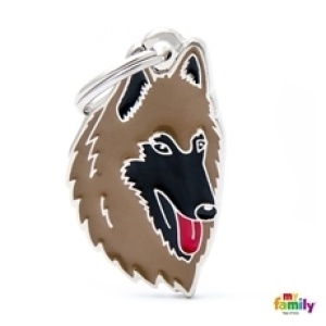 תג שם BELGIAN SHEPHERD