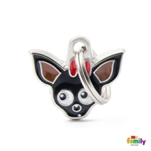 תג שם CHIHUAHUA BLACK