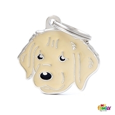 תג שם GOLDEN RETRIVER