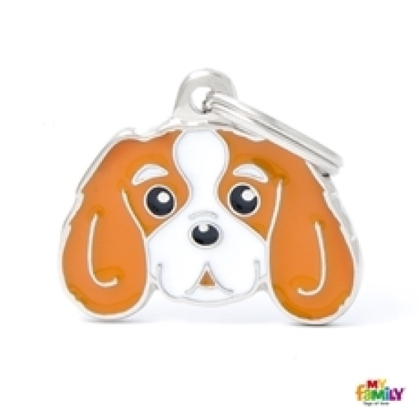 תג שם CAVALIER KING ORANGE