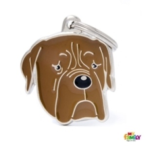 תג שם מיי פאמילי DOGUE DE BORDEAUX MF50