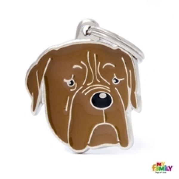 תג שם מיי פאמילי DOGUE DE BORDEAUX MF50