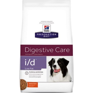 מזון רפואי הילס I/D low fat כלב 12 קג