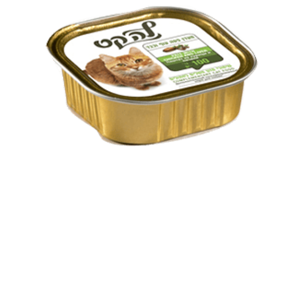 לה קט שימורי חתולים בטעם פטה עוף וכבד 100 גרם