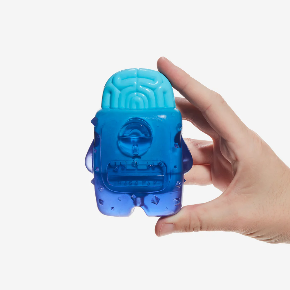 צעצוע לכלב בשתי דרגות קשיחות BRAIN FREEZE