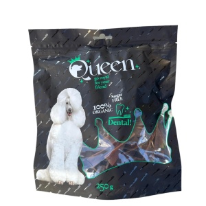 חטיף דנטלי Queen סלסול דנטלי בקר 250 גרם