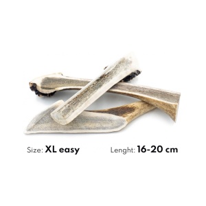 קרן צבי טבעית חצויה 16-20 סמ (XL-M LINE )