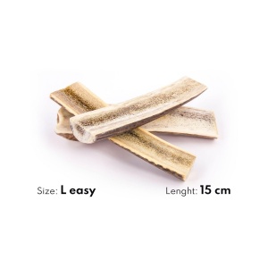 קרן צבי טבעית חצויה 15 סמ (L-R LINE )