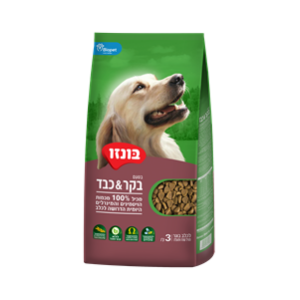 בונזו בקר וכבד 17 קג