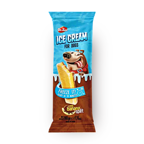 גלידה לכלבים בטעם בננה DR.ZOO